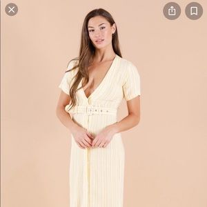 Skylar + Madison Rule Breaker Striped Dress | S